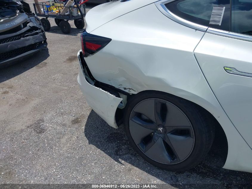 2018 TESLA MODEL 3 RANGE BATTERY - 5YJ3E1EA0JF005725