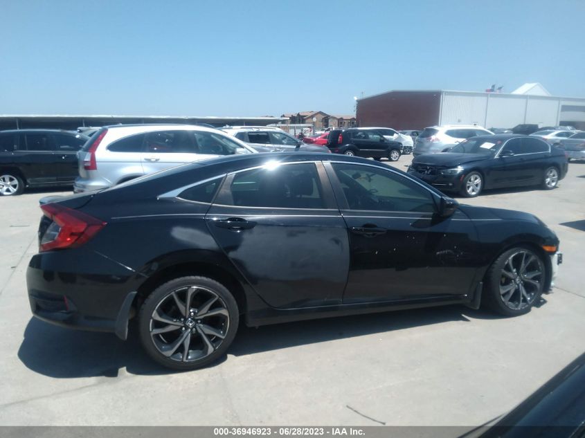 2019 HONDA CIVIC SEDAN SPORT - 19XFC2F83KE041114