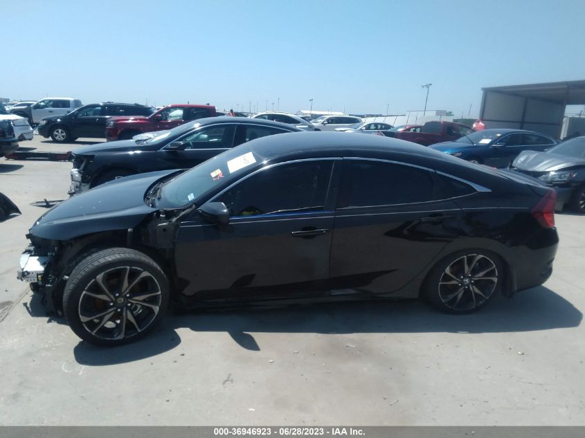 2019 HONDA CIVIC SEDAN SPORT - 19XFC2F83KE041114