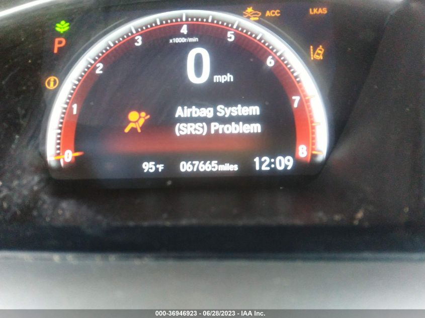 2019 HONDA CIVIC SEDAN SPORT - 19XFC2F83KE041114