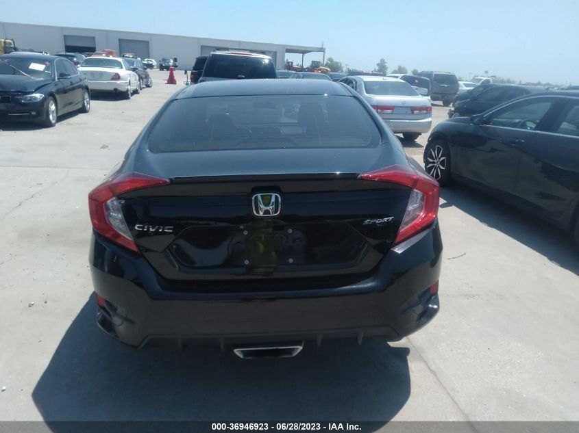 2019 HONDA CIVIC SEDAN SPORT - 19XFC2F83KE041114