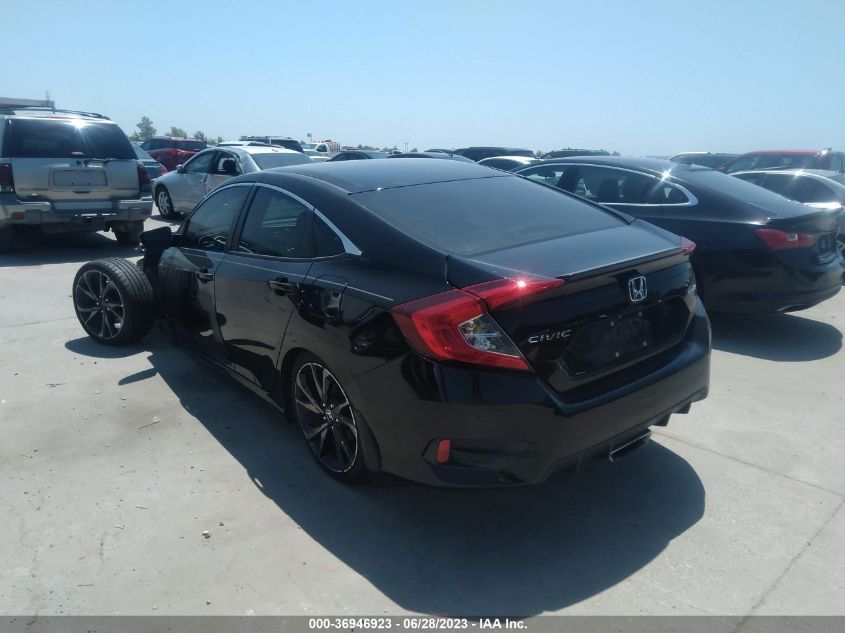 2019 HONDA CIVIC SEDAN SPORT - 19XFC2F83KE041114