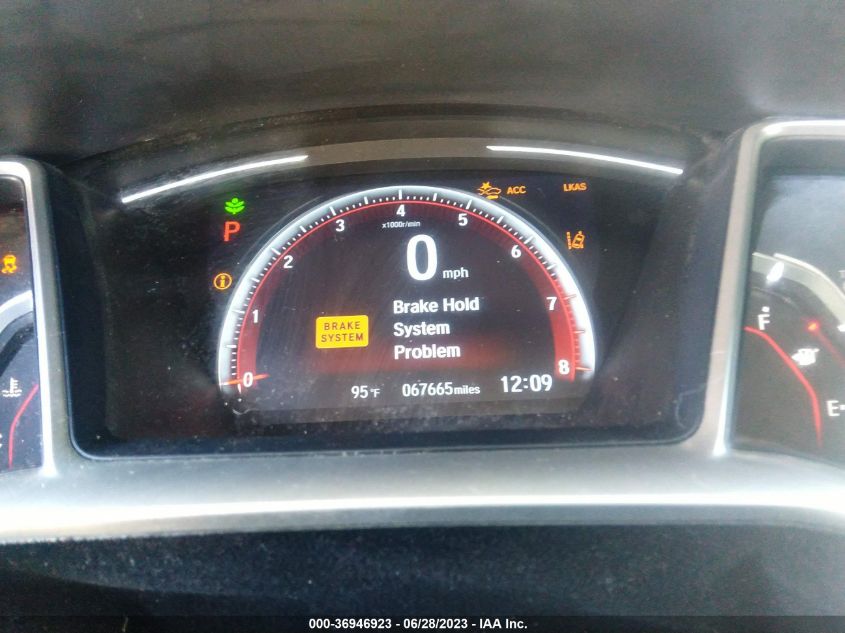 2019 HONDA CIVIC SEDAN SPORT - 19XFC2F83KE041114