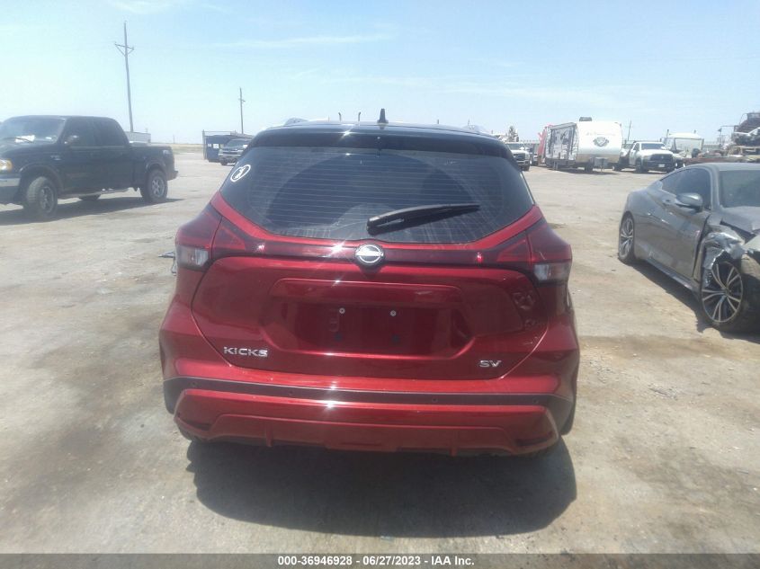 2022 NISSAN KICKS SV - 3N1CP5CV8NL510736