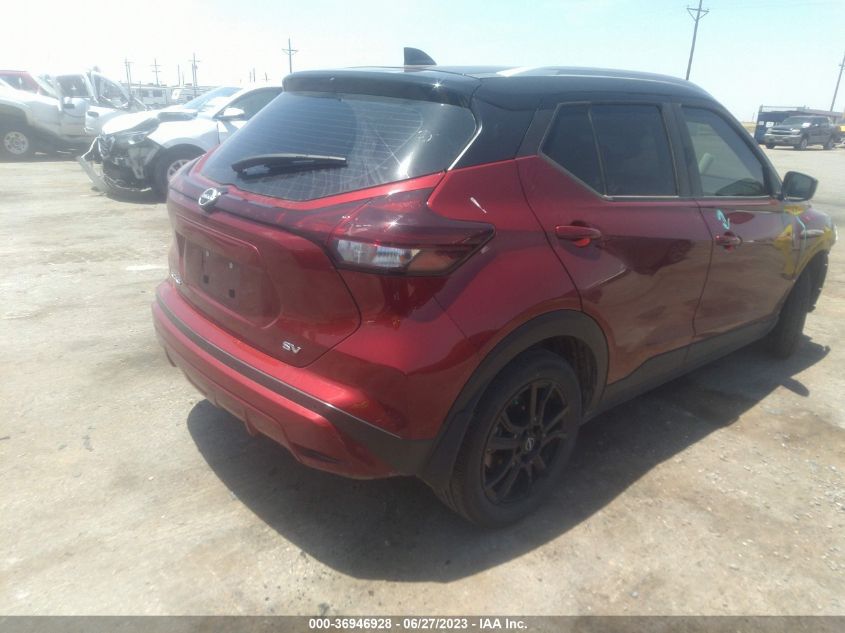 2022 NISSAN KICKS SV - 3N1CP5CV8NL510736