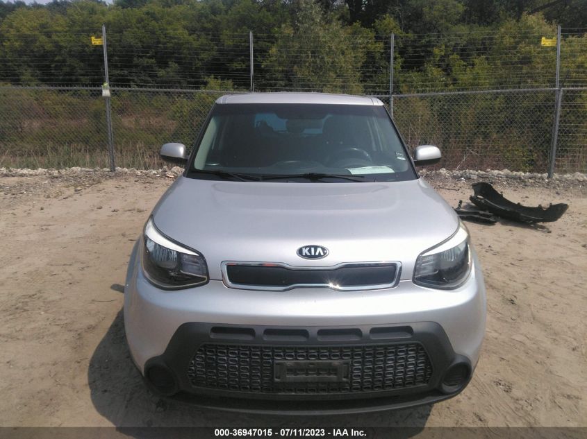 2014 KIA SOUL BASE - KNDJN2A26E7705112