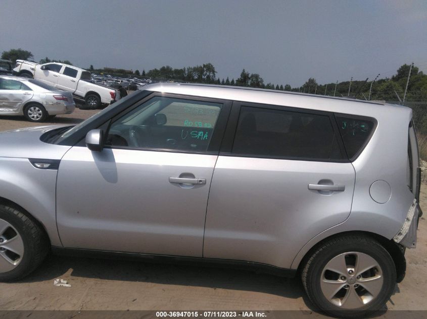 2014 KIA SOUL BASE - KNDJN2A26E7705112