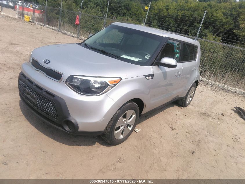 2014 KIA SOUL BASE - KNDJN2A26E7705112