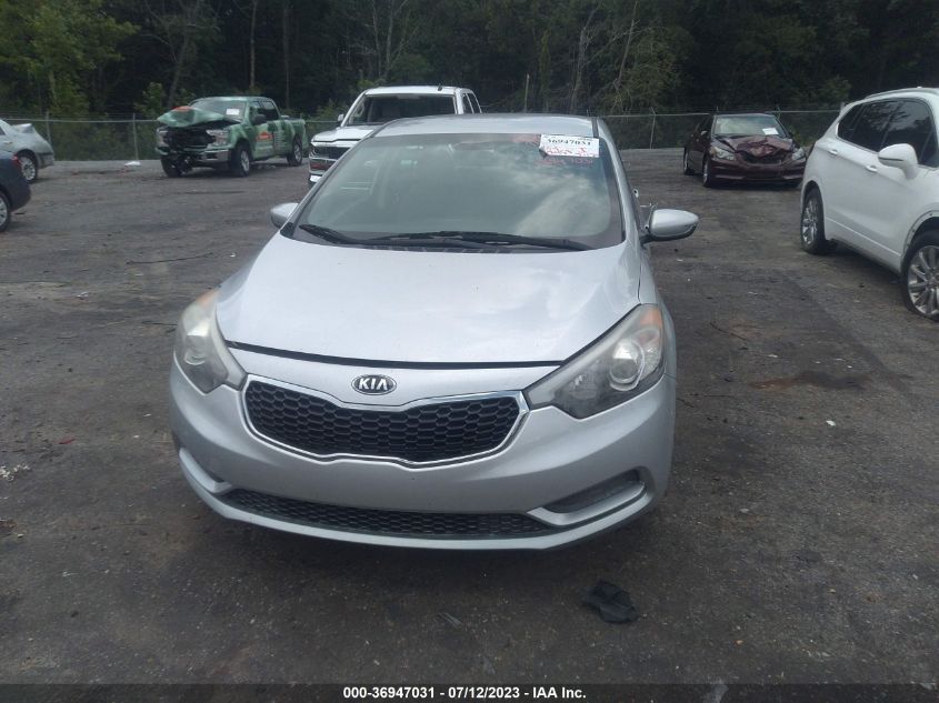 2015 KIA FORTE LX - KNAFK4A63F5428782
