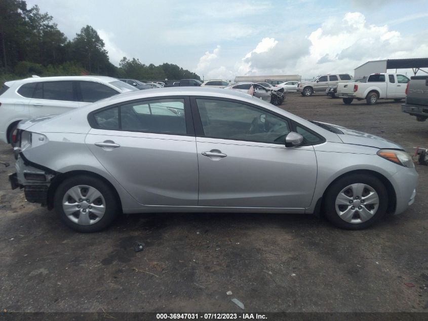 2015 KIA FORTE LX - KNAFK4A63F5428782