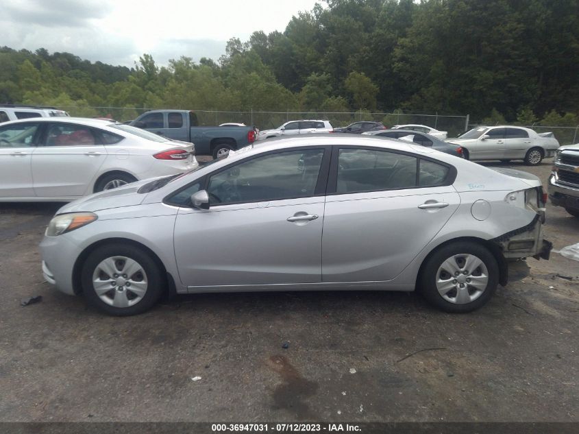 2015 KIA FORTE LX - KNAFK4A63F5428782