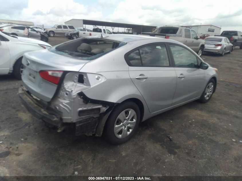 2015 KIA FORTE LX - KNAFK4A63F5428782