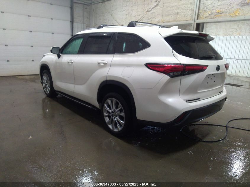 2021 TOYOTA HIGHLANDER LIMITED/PLATINUM - 5TDDZRBH8MS075773