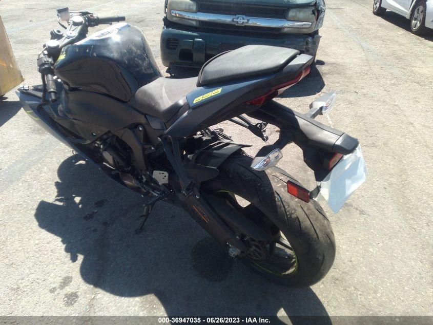 2022 KAWASAKI ZX636 K JKBZXJH15NA012514
