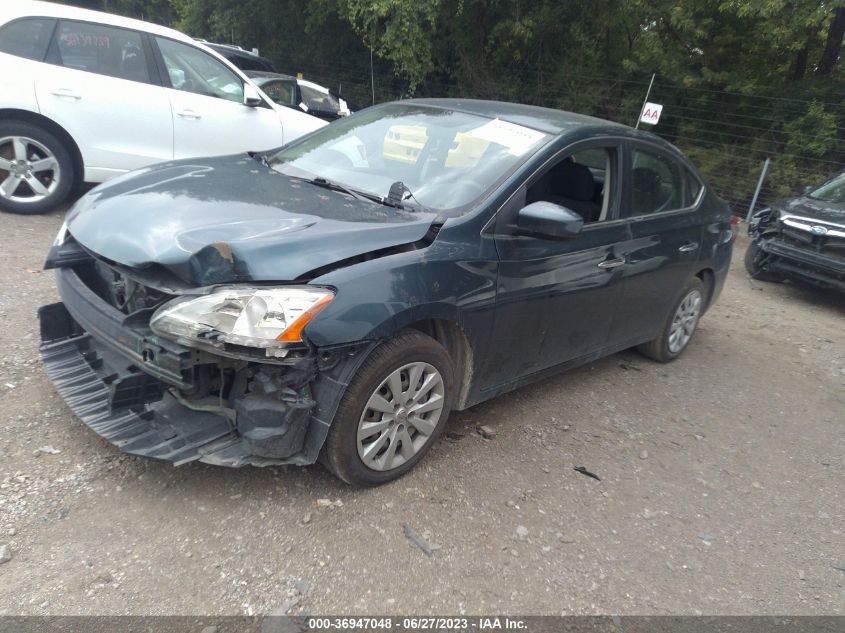 2014 NISSAN SENTRA S/SV/SR/SL - 3N1AB7AP1EY237597