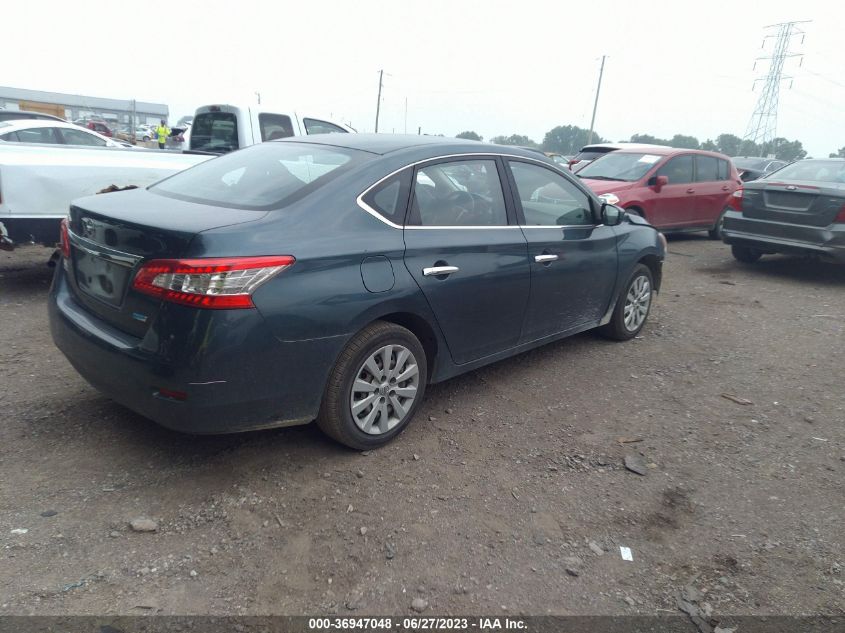 2014 NISSAN SENTRA S/SV/SR/SL - 3N1AB7AP1EY237597