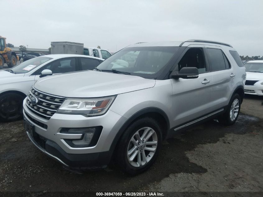 2016 FORD EXPLORER XLT - 1FM5K7D81GGB34392