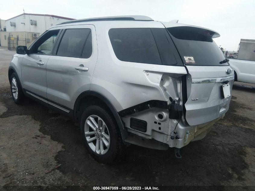 2016 FORD EXPLORER XLT - 1FM5K7D81GGB34392