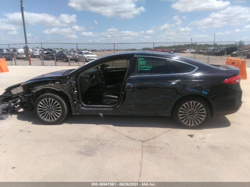 2017 FORD FUSION TITANIUM/PLATINUM - 3FA6P0K9XHR130158