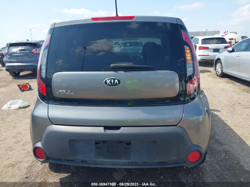 2016 KIA SOUL BASE - KNDJN2A23G7267748