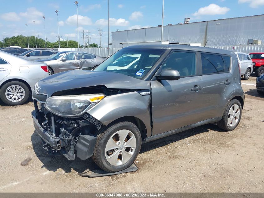 2016 KIA SOUL BASE - KNDJN2A23G7267748