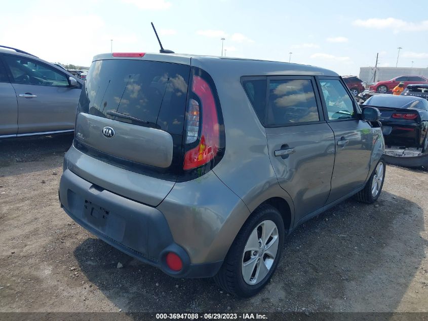 2016 KIA SOUL BASE - KNDJN2A23G7267748