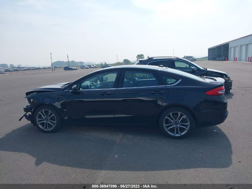 2017 FORD FUSION SE - 3FA6P0HD1HR200593