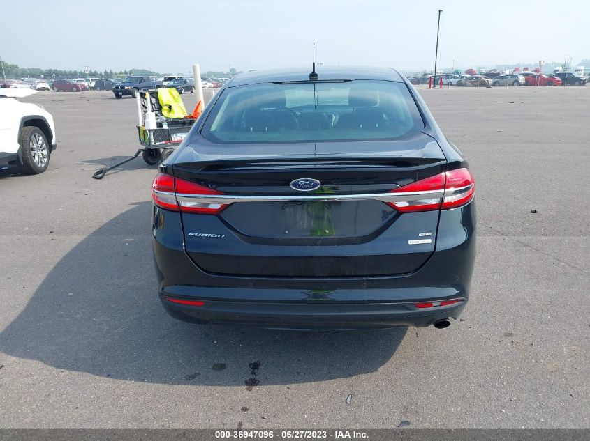 2017 FORD FUSION SE - 3FA6P0HD1HR200593