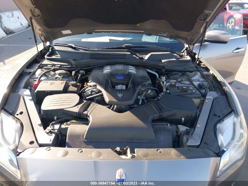 2015 MASERATI QUATTROPORTE S Q4 ZAM56RRA8F1129722
