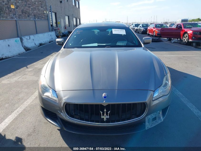 2015 MASERATI QUATTROPORTE S Q4 ZAM56RRA8F1129722