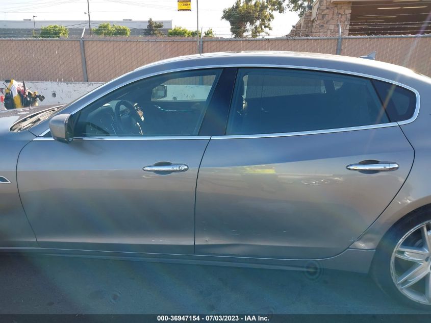 2015 MASERATI QUATTROPORTE S Q4 ZAM56RRA8F1129722