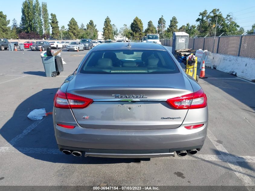 2015 MASERATI QUATTROPORTE S Q4 ZAM56RRA8F1129722