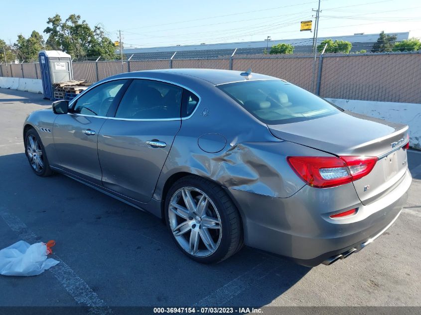 2015 MASERATI QUATTROPORTE S Q4 ZAM56RRA8F1129722