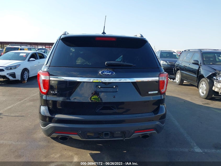 VIN 1FM5K7DH9KGA71664 2019 FORD EXPLORER XLT