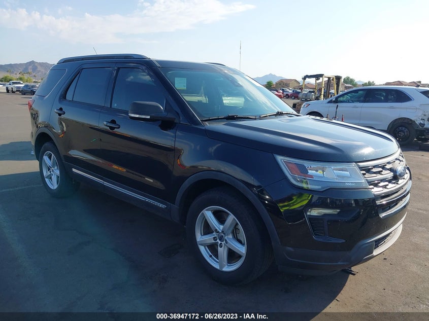 VIN 1FM5K7DH9KGA71664 2019 FORD EXPLORER XLT