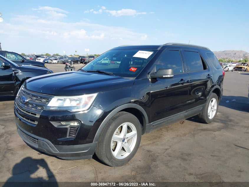 VIN 1FM5K7DH9KGA71664 2019 FORD EXPLORER XLT