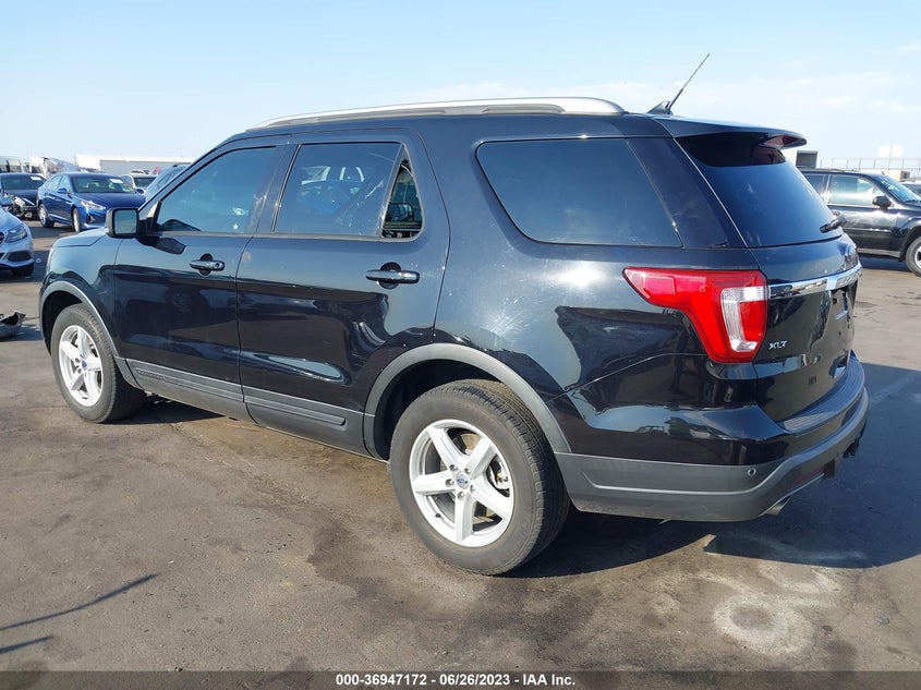 VIN 1FM5K7DH9KGA71664 2019 FORD EXPLORER XLT
