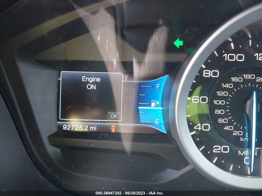 2015 FORD EXPLORER LIMITED - 1FM5K7F88FGC12713