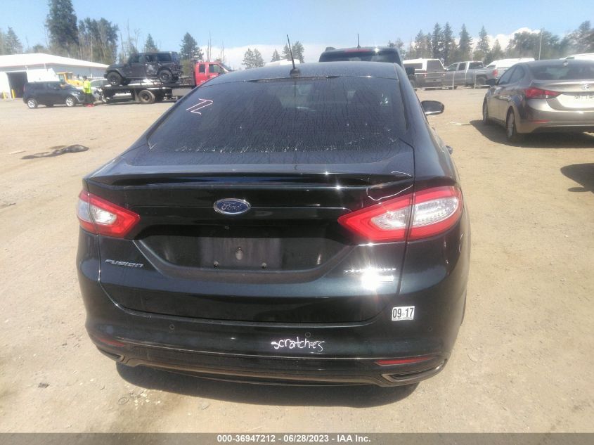 2014 FORD FUSION TITANIUM - 3FA6P0K93ER393281