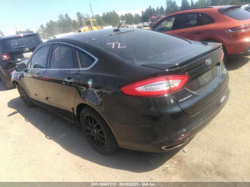 2014 FORD FUSION TITANIUM - 3FA6P0K93ER393281