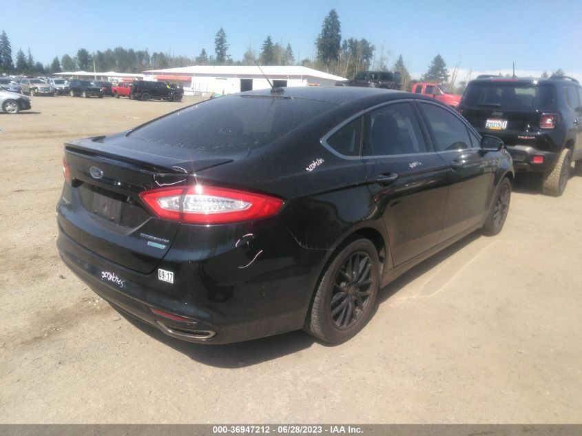 2014 FORD FUSION TITANIUM - 3FA6P0K93ER393281