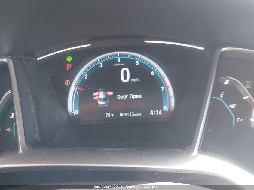 2017 HONDA CIVIC SEDAN EX-T - 19XFC1F33HE210507