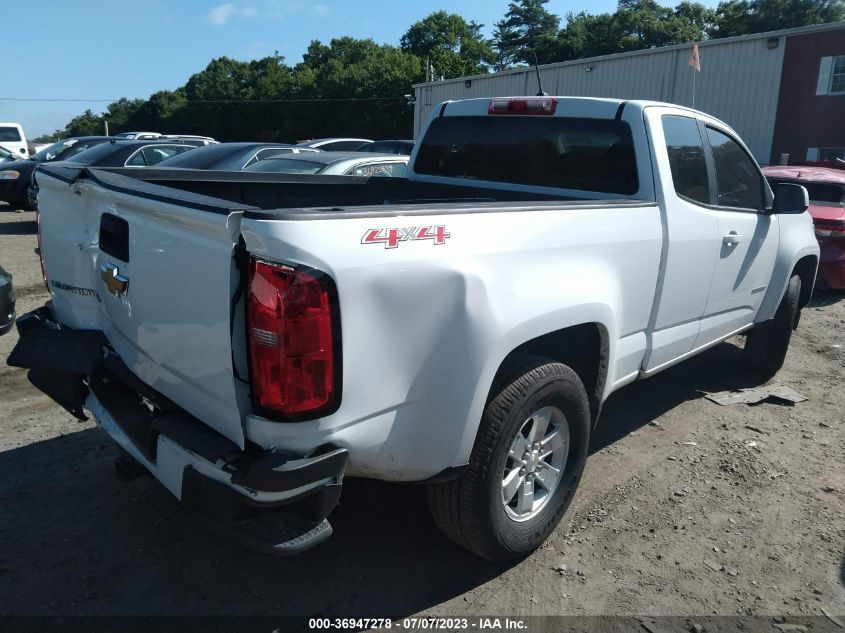 2019 CHEVROLET COLORADO 4WD WORK TRUCK - 1GCHTBEN8K1290415