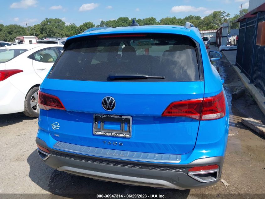 2023 VOLKSWAGEN TAOS SE - 3VVEX7B2XPM307161