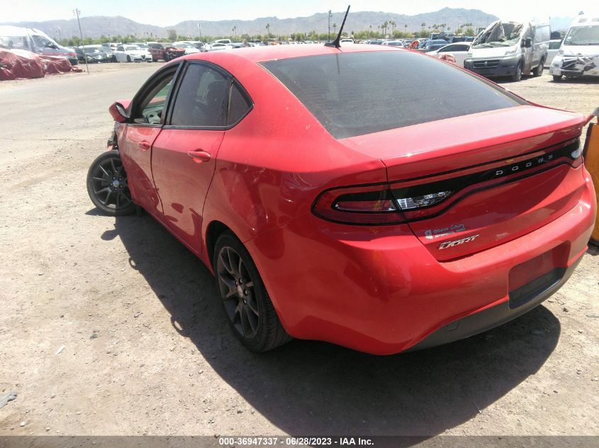 2016 DODGE DART SE - 1C3CDFAA9GD635673