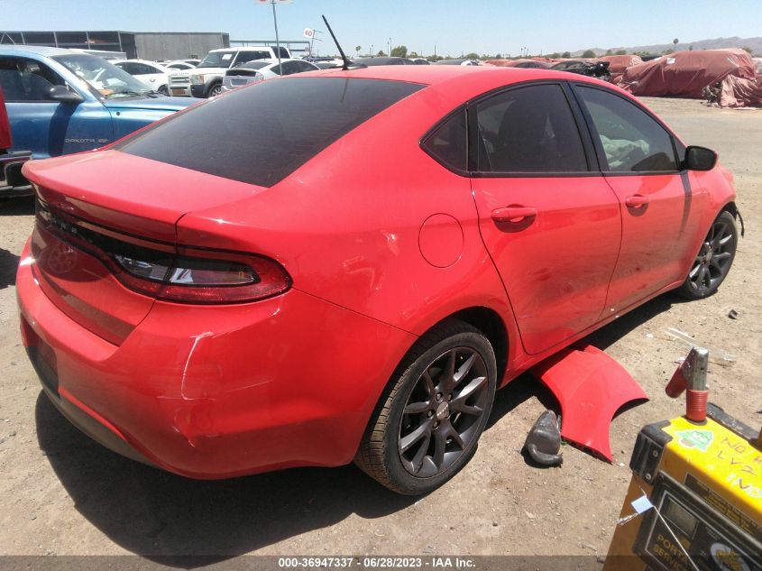 2016 DODGE DART SE - 1C3CDFAA9GD635673
