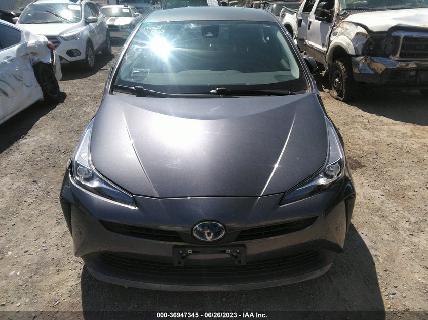 VIN JTDKAMFU4N3168995 2022 TOYOTA PRIUS L
