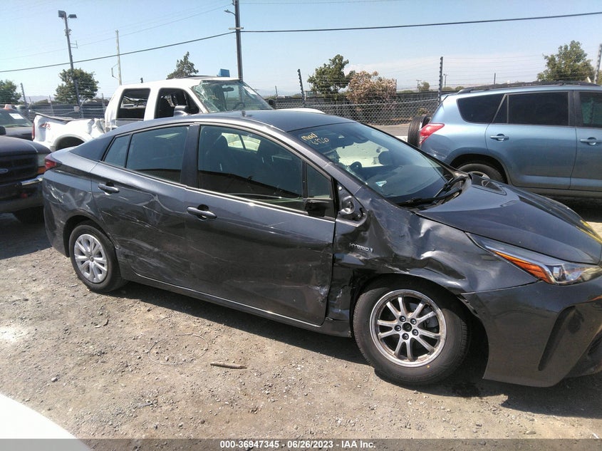 VIN JTDKAMFU4N3168995 2022 TOYOTA PRIUS L