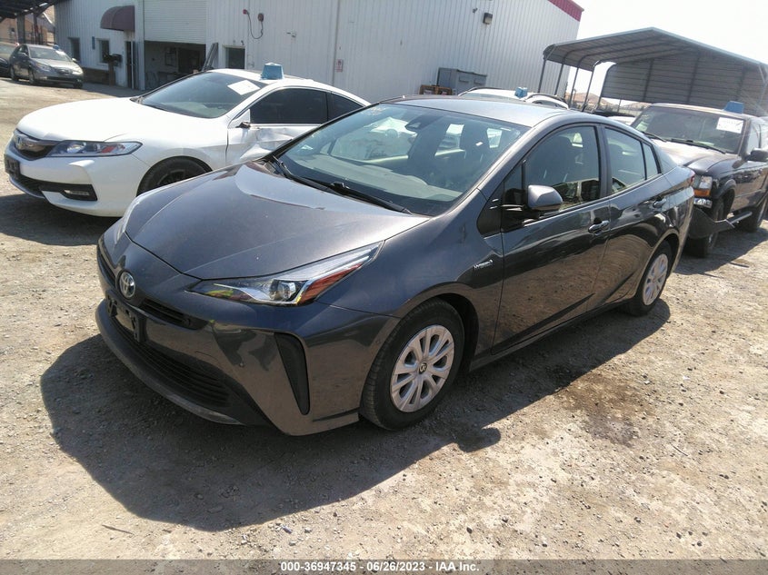 VIN JTDKAMFU4N3168995 2022 TOYOTA PRIUS L