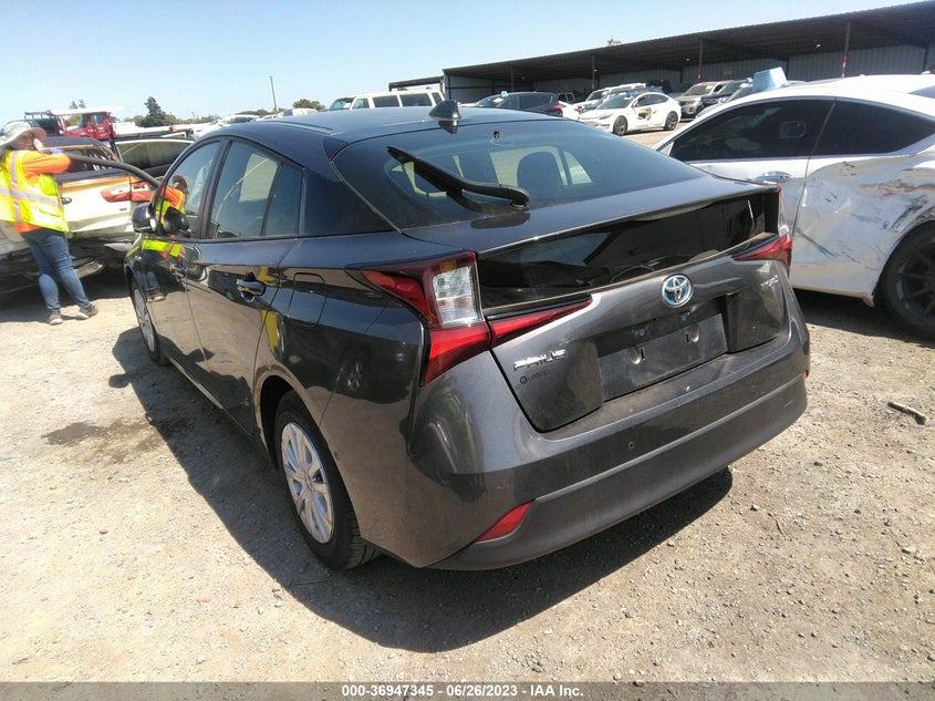 VIN JTDKAMFU4N3168995 2022 TOYOTA PRIUS L